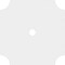 Ekena Millwork Locke Architectural Grade PVC Contemporary Ceiling Medallion, 30"OD x 3"ID x 18"C x 1"P CMP30LE-03000 - alternate 4